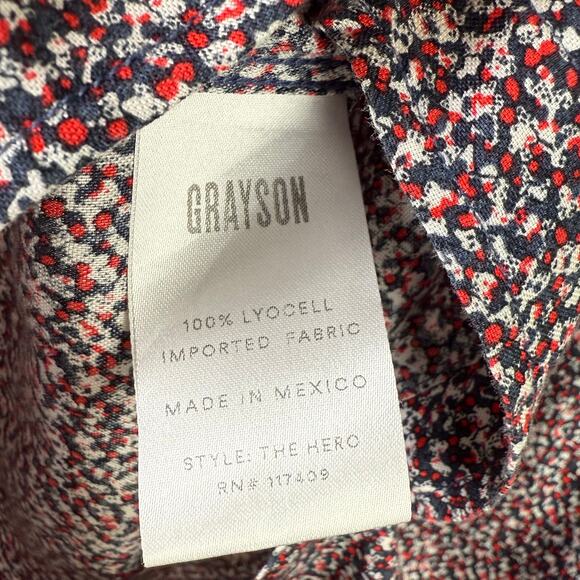 Grayson The Hero Button Down‎ Shirt Print - Picture 5 of 8